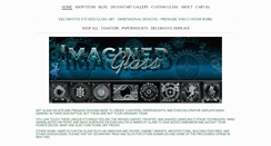 Desktop Screenshot of imaginedglass.com